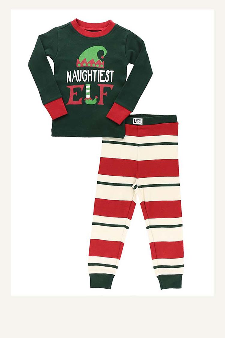 Matching Elf Pajamas Lazy One