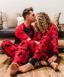 Red Classic Moose Pajamas