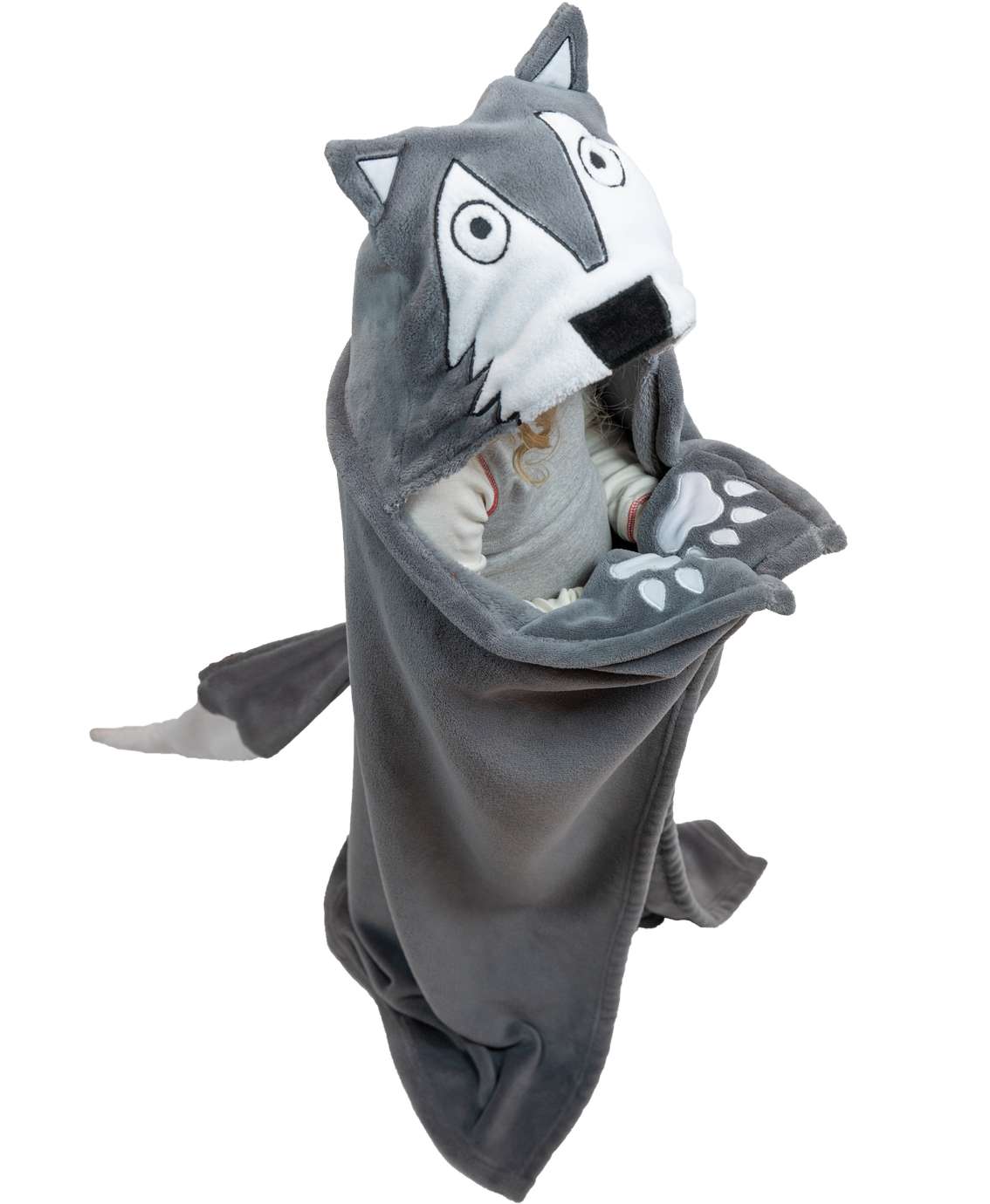 Wolf Critter Blanket LazyOne