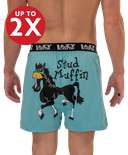 Stud Muffin Men's Horse Funny Boxer