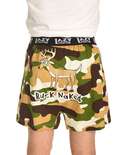 Buck Naked Camo Deer Men's Funny Boxer