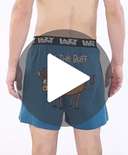 In the Buff Men's Buffalo Funny Boxer