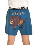 In the Buff Men's Buffalo Funny Boxer