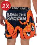 Release The Cracken Men's Octopus Funny Boxer