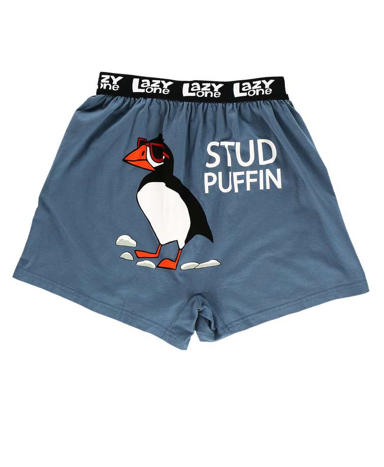 Stud Puffin Blue Boxer