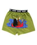 Nuttn' Butt Fishin' Men's Critter Funny Boxer