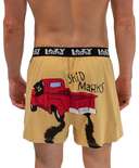 Skid Marks Men's Funny Boxer