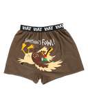 Something's Fowl Men's Duck Funny Boxer