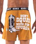 Don't Squat With Your Spurs On Men's Boot Funny Boxer