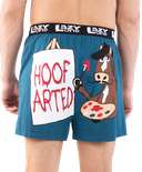 Hoof Arted Men's Horse Funny Boxer