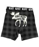 Don't Moose With Me Men's Boxer Briefs