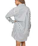 Ticking Bear Women's Button Nightshirt