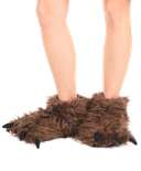 Big Foot Kid and Adult Paw Slipper