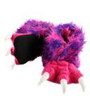 Pink Monster Kid and Adult Paw Slipper