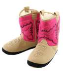 Girl Pink Boot Slipper