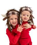 Buffalo Kid and Adult Critter Cap