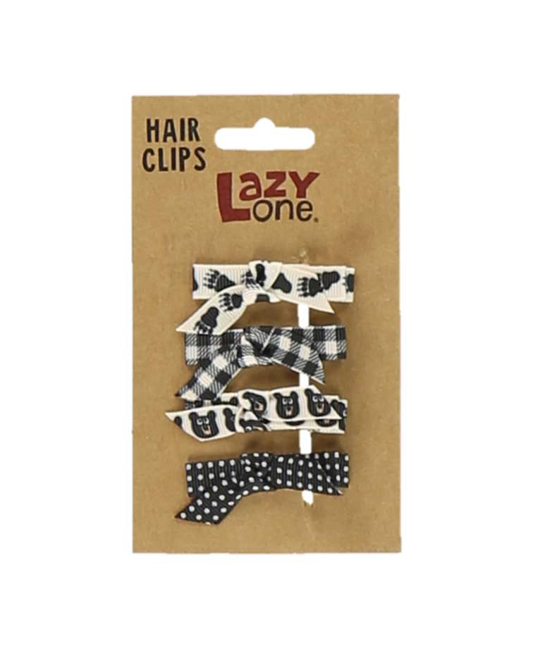 Black Bear Hair Clips