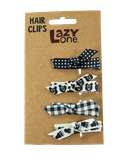 Black Bear Hair Clips