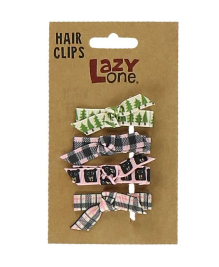 Bear Hug Hair Clips