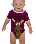 I Moose Have A Hug Girl Infant Creeper Onesie