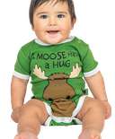 I Moose Have A Hug Boy Infant Creeper Onesie