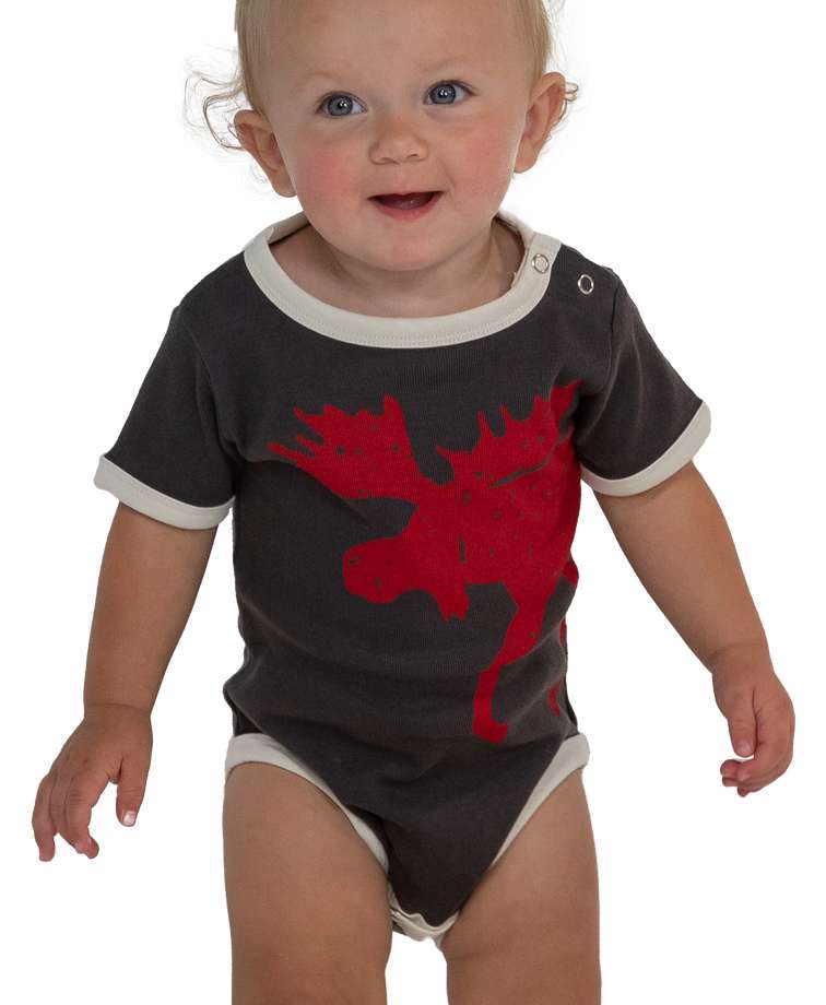 Vintage Moose Infant Creeper Onesies