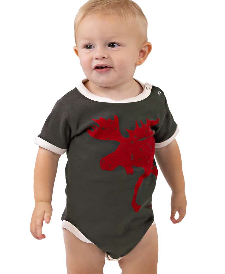 Vintage Moose Infant Creeper Onesies
