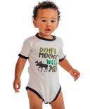 Don't Moose with Me Green Infant Creeper Onesie