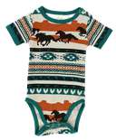 Chase Your Dreams Horse Infant Creeper Onesie