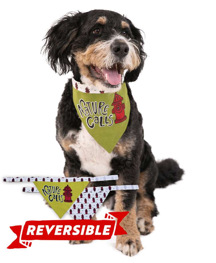 Nature Calls Dog Bandana