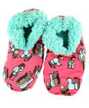 Don't Do Mornings Horse Fuzzy Feet Slipper