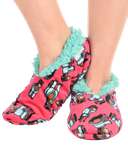 Don't Do Mornings Horse Fuzzy Feet Slipper