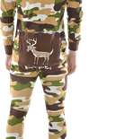 Buck Naked Adult Green Onesie Flapjack