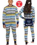 Happy Hanukkah Adult Onesie Menorah Flapjack