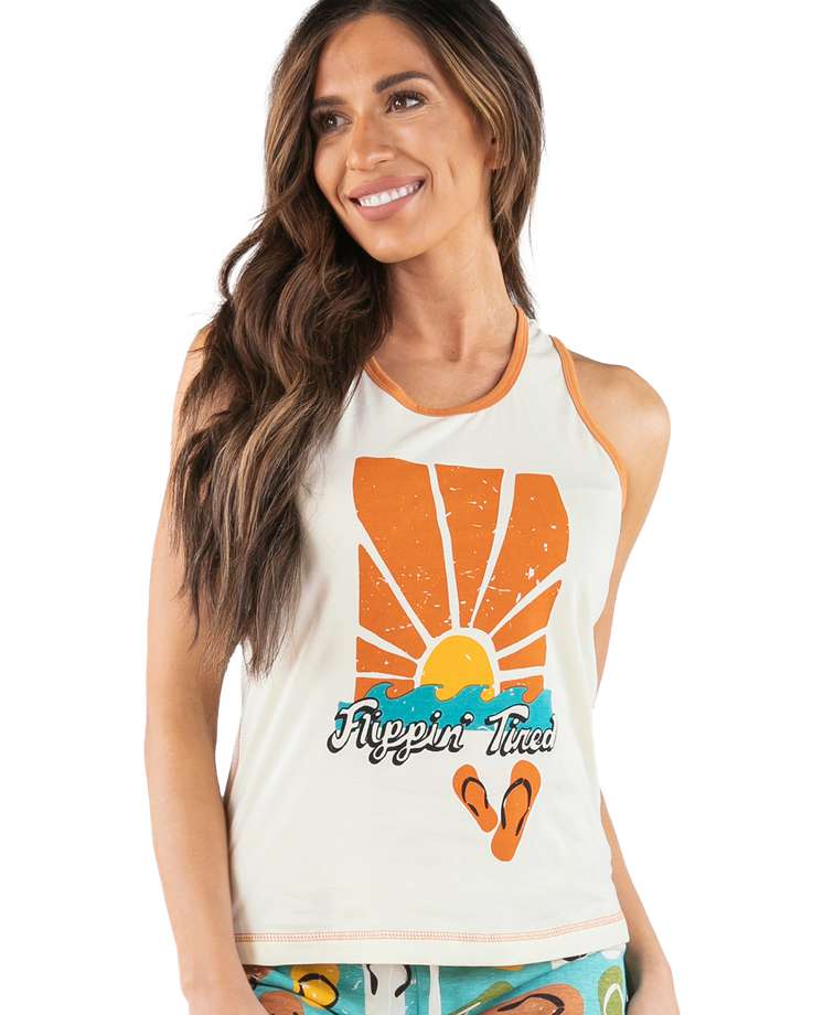 Flippin' Tired Women's Tank Top