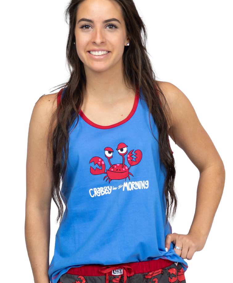 Crabby In The Morning Women's Tank Top