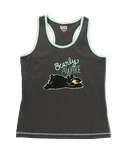 Bearly Awake Grey Women's Tank Top
