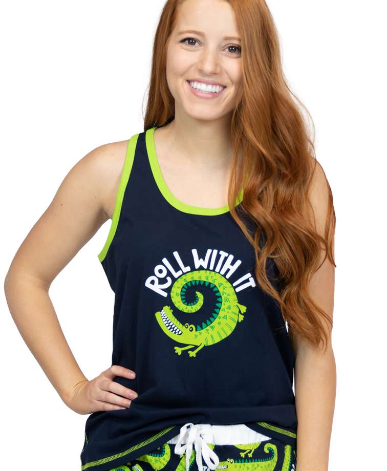 Roll With It Women's Alligator Tank Top