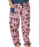 Moody in the Morning Women's Regular Fit Cow PJ Pant