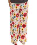 Rise & Shine Women's Regular Fit Flower PJ Pant