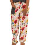 Rise & Shine Women's Regular Fit Flower PJ Pant
