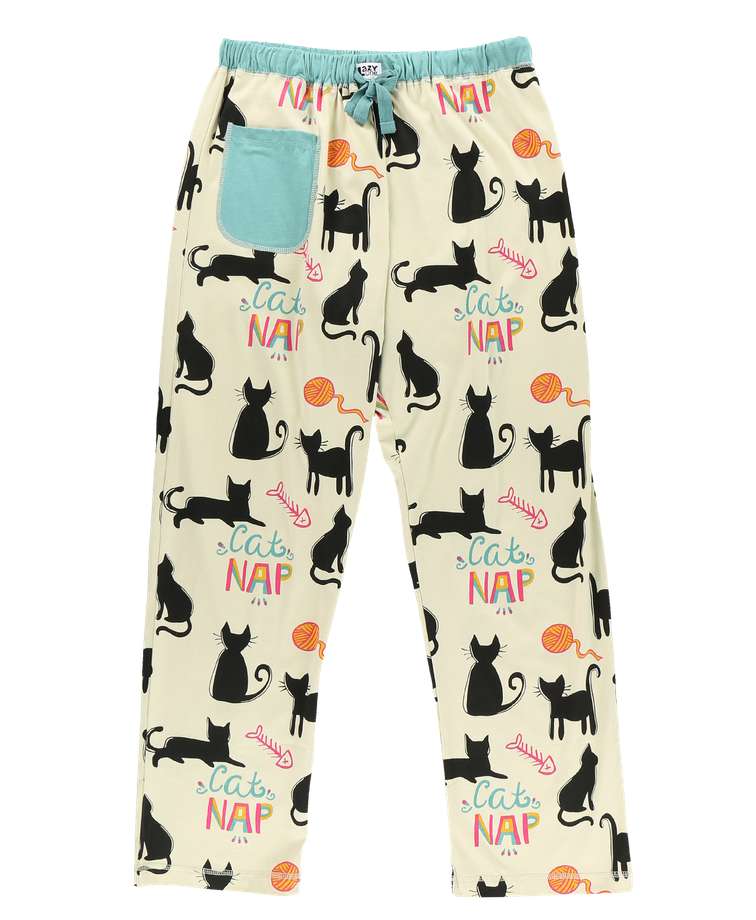 Cat Nap Blue Women's Regular Fit PJ Pant