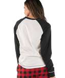 Moose Plaid Women's Regular Fit PJ Tee