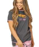 Cat Nap Women's Regular Fit PJ Tee