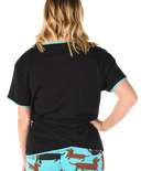 Long To Be Around You Women's Regular Fit Dog PJ Tee