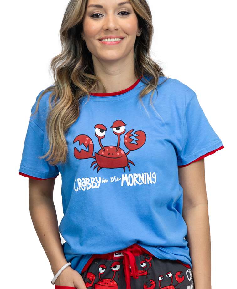 Crabby Women's Regular Fit Tee