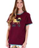 Snug As A Pug Women's Regular Fit PJ Tee