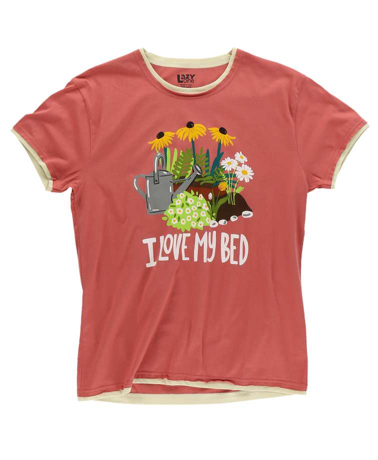 Love My Bed Women's Regular Fit PJ Tee