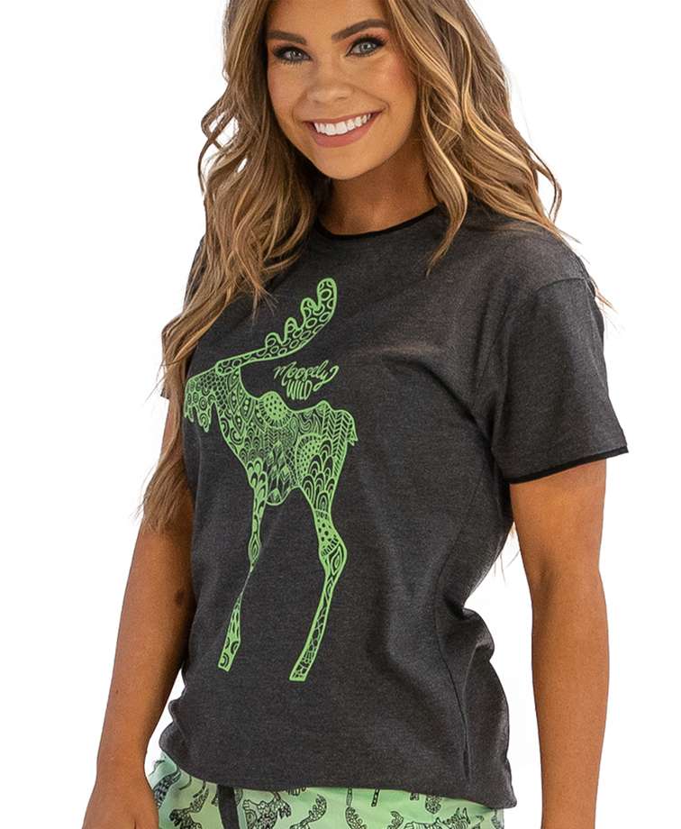 Moosely Wild Women's Regular Fit Tee