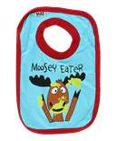 Moosey Eater Boy Infant Bib